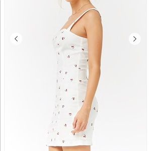 white cherry dress forever 21
